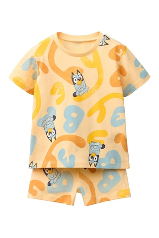 Pyjama Bluey - Orange et ciel