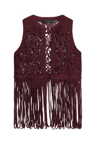 Gilet sans manches - Bordeaux