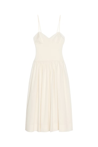 Robe midi - Ecru
