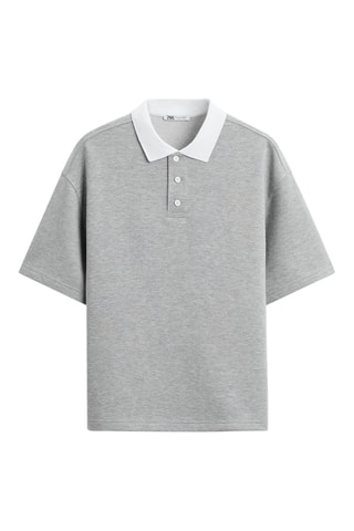 Polo - Gris clair