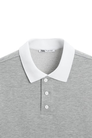 Polo - Gris clair