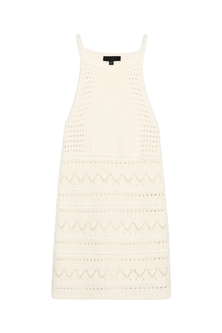 Robe droite - Ecru