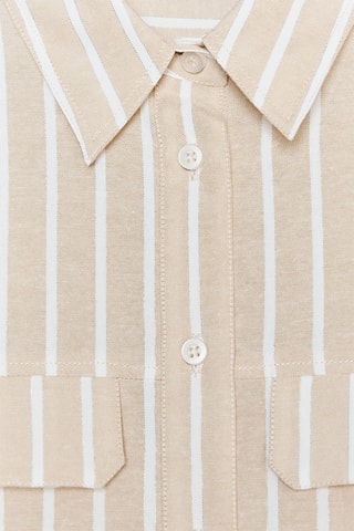 Chemisier court - Beige