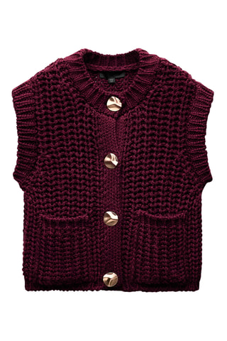 Gilet sans manches - Bordeaux