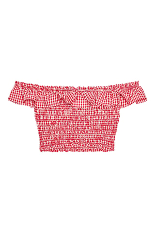 Crop top - Rouge