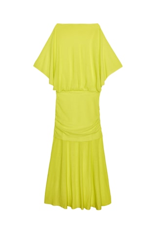 Robe trapèze - Vert fluo