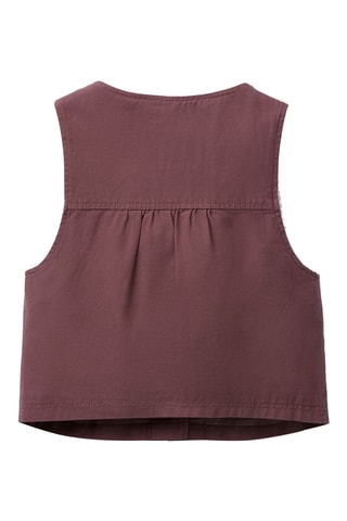 Gilet sans manches - Bordeaux