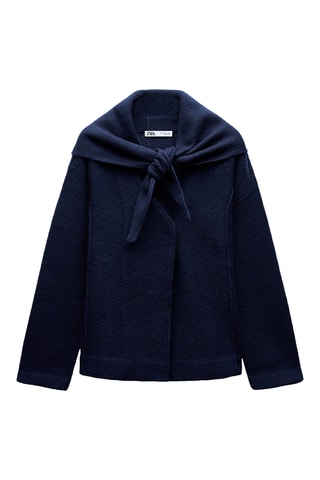 Manteau en laine - Bleu marine