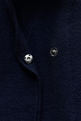 Manteau en laine - Bleu marine