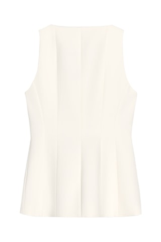 Gilet sans manches - Ecru
