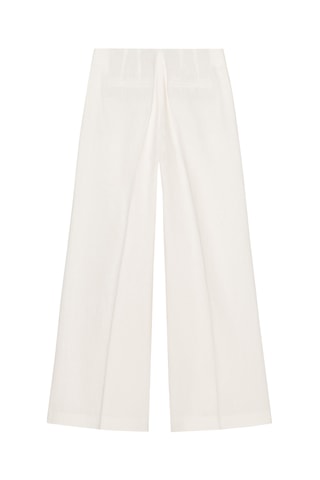 Pantalon en lin - Blanc