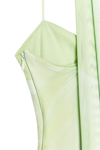 Robe midi - Vert
