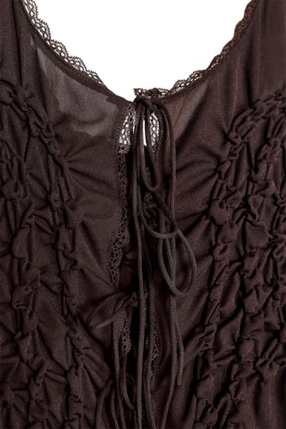 Crop top - Marron