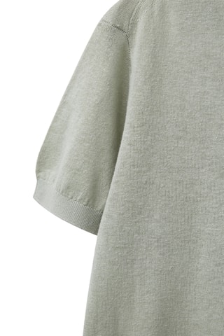Polo en lin - Vert