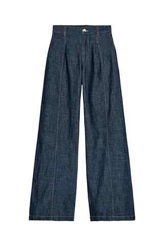 Jean wide legs - Bleu