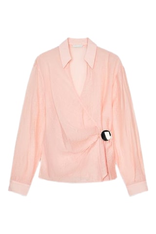 Chemisier portefeuille - Rose