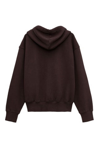Sweat à capuche - Marron foncé