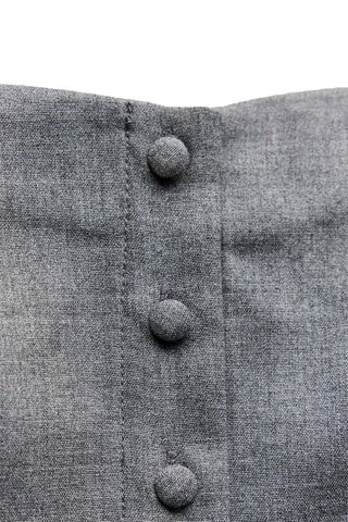 Top trompe-l’œil - Gris