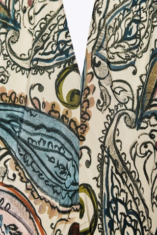 Robe longue - Blanc et noir