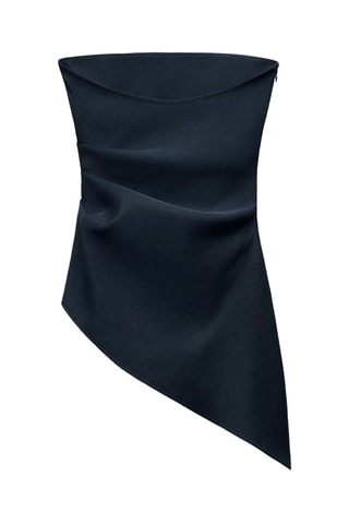 Top bustier - Bleu marine