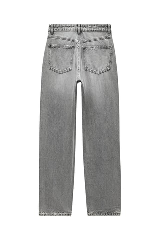 Jean Mom taille haute - Gris