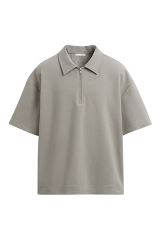 Polo - Gris clair