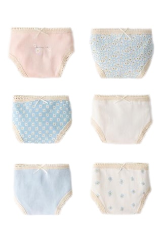 6 slips - Rose et ciel