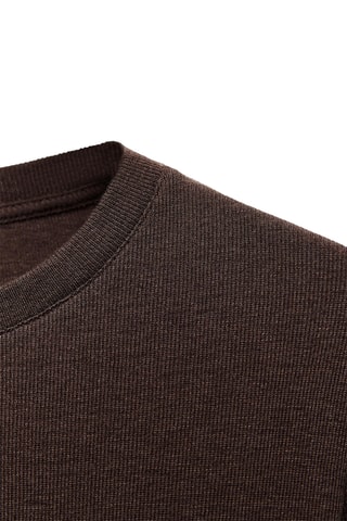 T-shirt en laine - Marron