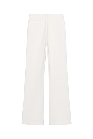 Pantalon flare - Blanc