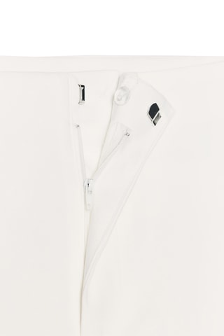 Pantalon flare - Blanc