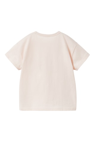 3 t-shirts - Blanc et violet