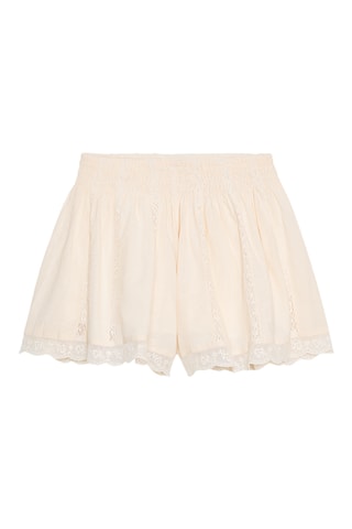 Short de pyjama - Ecru