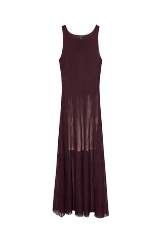 Robe longue - Grenat