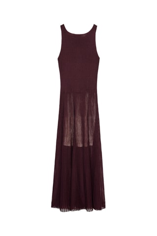 Robe longue - Grenat
