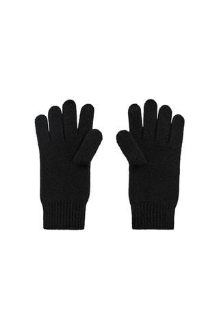 Gants en laine et cachemire - Noir