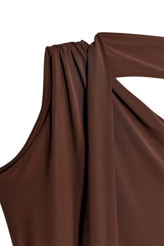 Body asymétrique - Marron