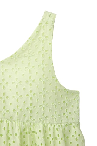 Robe en broderie anglaise - Vert clair