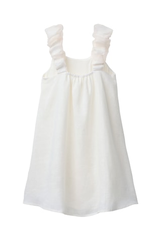 Robe en lin - Blanc