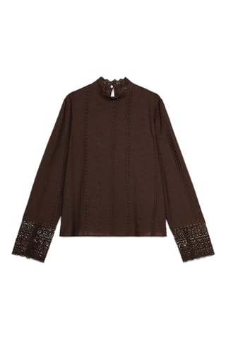 Blouse - Marron