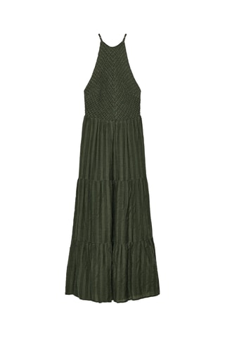 Robe longue - Vert foncé