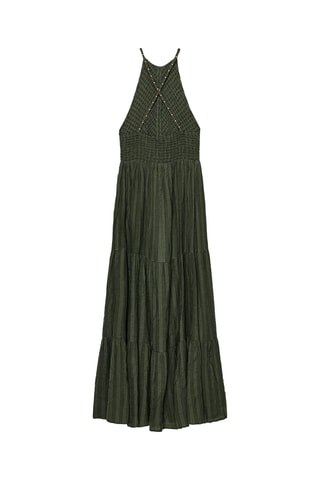 Robe longue - Vert foncé
