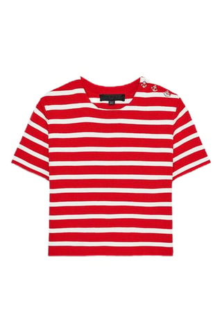 Pull - Rouge et blanc
