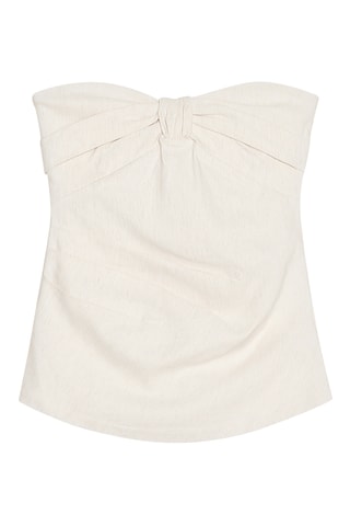 Top bustier - Ivoire