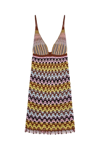 Robe droite - Marron