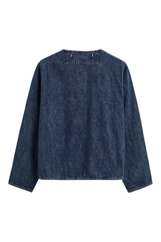 Veste en jean - Bleu marine
