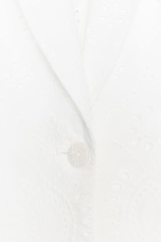 Veste en broderie anglaise - Blanc