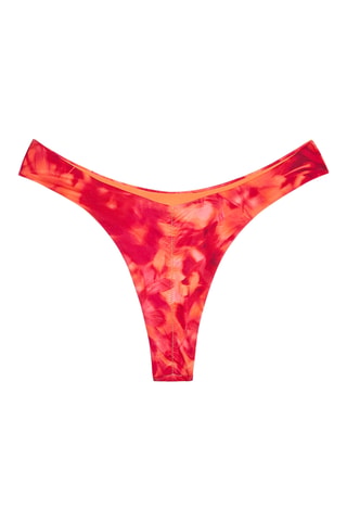 Bas de maillot - Rouge et orange