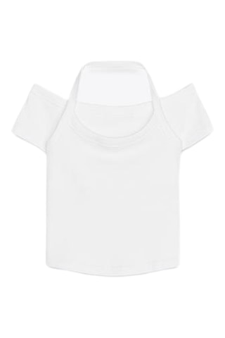 Top - Blanc