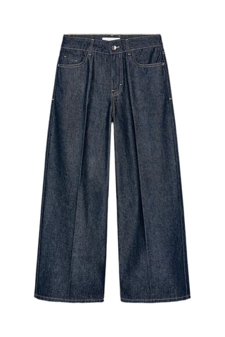 Jean taille haute - Bleu