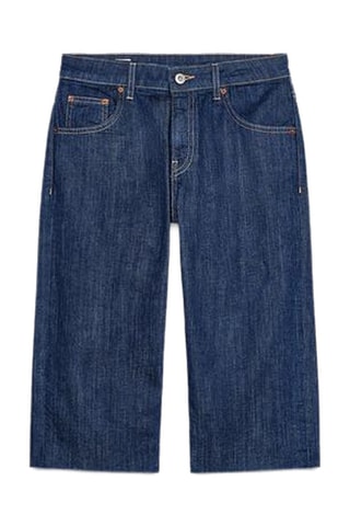 Bermuda en jean - Bleu